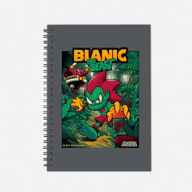 Blanic The Beast-none dot grid notebook-Bruno Mota