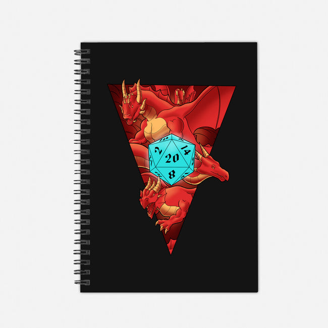 Dragon Dice-none dot grid notebook-FunkVampire