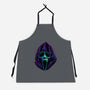 Glowing Ghost-unisex kitchen apron-glitchygorilla