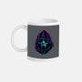 Glowing Ghost-none glossy mug-glitchygorilla