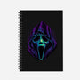 Glowing Ghost-none dot grid notebook-glitchygorilla