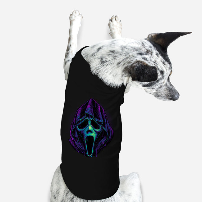 Glowing Ghost-dog basic pet tank-glitchygorilla