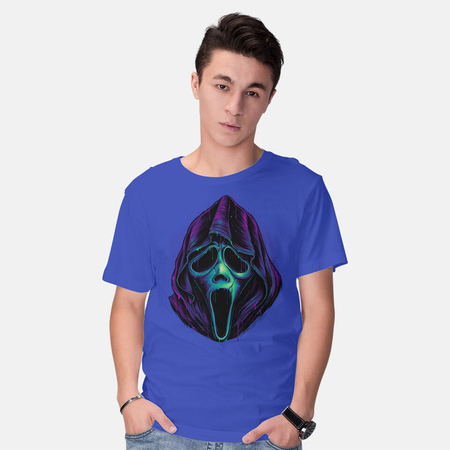 Glowing Ghost-mens basic tee-glitchygorilla