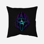 Glowing Ghost-none removable cover throw pillow-glitchygorilla