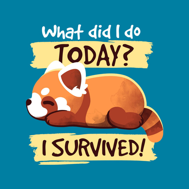 Survivor Red Panda-none drawstring bag-NemiMakeit