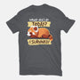 Survivor Red Panda-womens basic tee-NemiMakeit