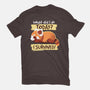 Survivor Red Panda-womens basic tee-NemiMakeit