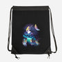 Cosmic Wonderland-none drawstring bag-dandingeroz