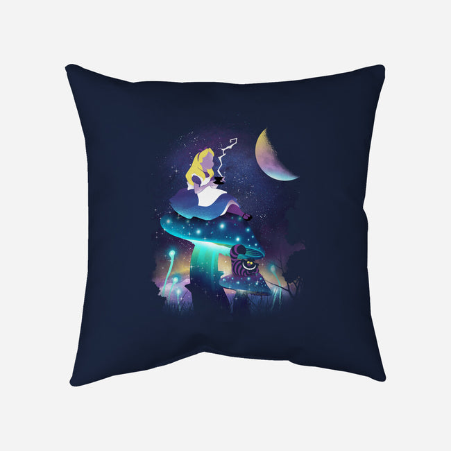 Cosmic Wonderland-none removable cover w insert throw pillow-dandingeroz