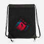 Into The Animatedverse-none drawstring bag-teesgeex