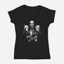 Bad Rhapsody-womens v-neck tee-demonigote