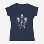 Bad Rhapsody-womens v-neck tee-demonigote