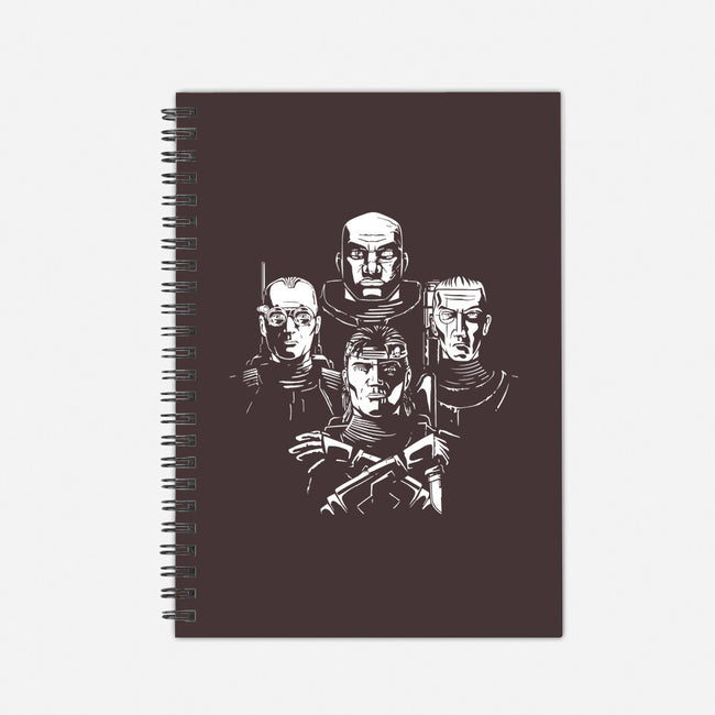 Bad Rhapsody-none dot grid notebook-demonigote