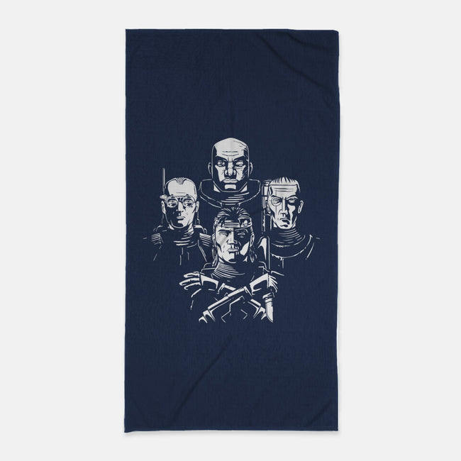 Bad Rhapsody-none beach towel-demonigote