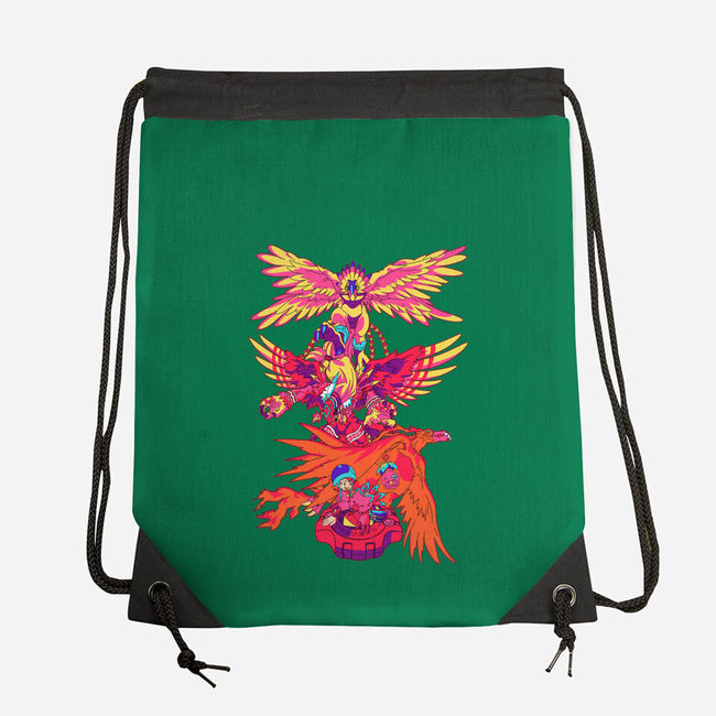 Digi Love-none drawstring bag-Jelly89