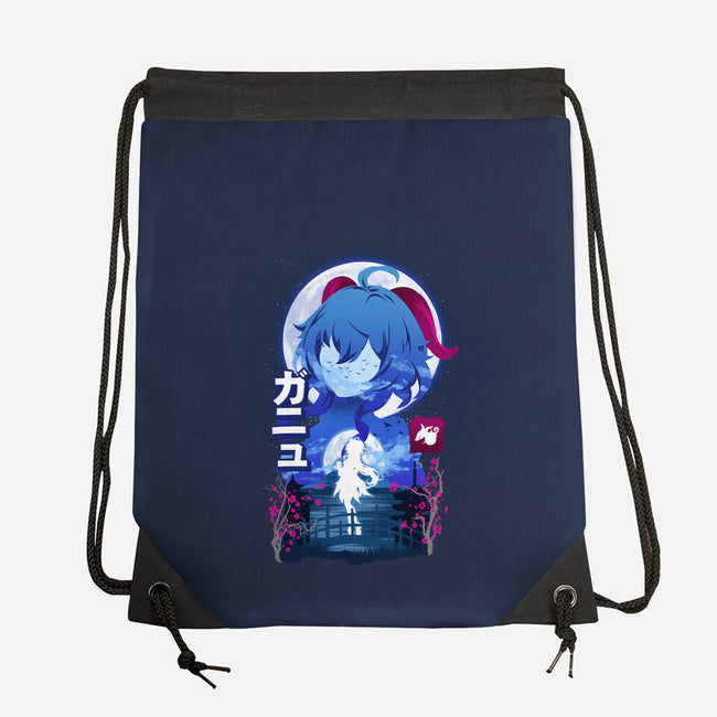 Ganyu-none drawstring bag-hirolabs