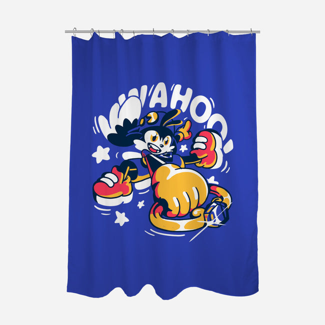 Wahoo-none polyester shower curtain-estudiofitas