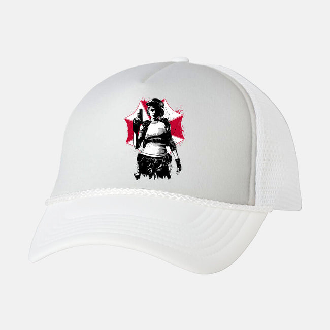 STARS Alpha Team-unisex trucker hat-DrMonekers