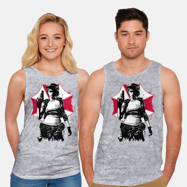 STARS Alpha Team-unisex basic tank-DrMonekers