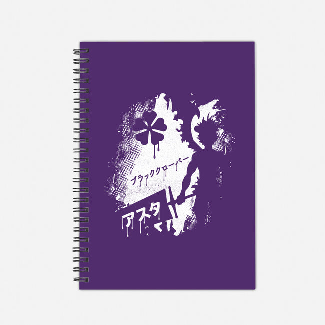 The Clover Knight-none dot grid notebook-Logozaste