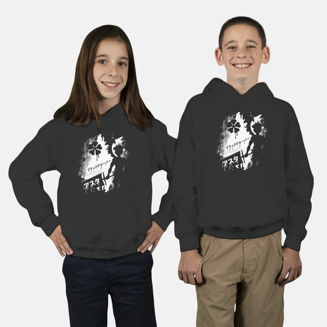 The Clover Knight-youth pullover sweatshirt-Logozaste