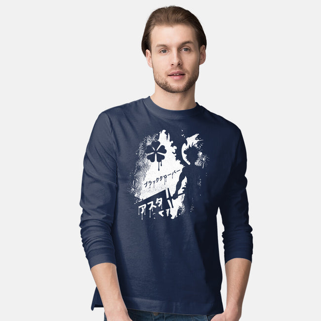 The Clover Knight-mens long sleeved tee-Logozaste