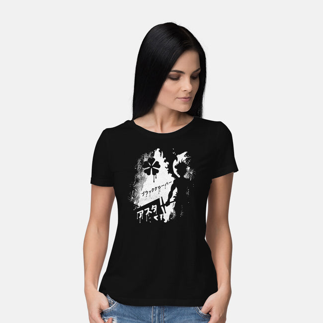 The Clover Knight-womens basic tee-Logozaste