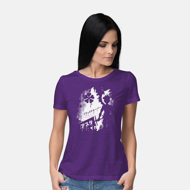 The Clover Knight-womens basic tee-Logozaste