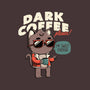 Dark Coffee Please-none glossy sticker-koalastudio