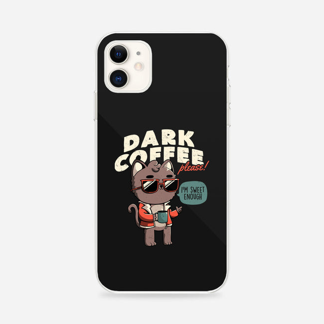 Dark Coffee Please-iphone snap phone case-koalastudio