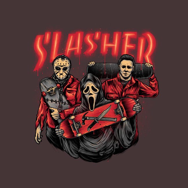 Slasher Club-none glossy sticker-glitchygorilla