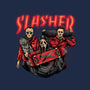 Slasher Club-mens basic tee-glitchygorilla