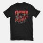 Slasher Club-mens basic tee-glitchygorilla