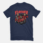 Slasher Club-mens basic tee-glitchygorilla
