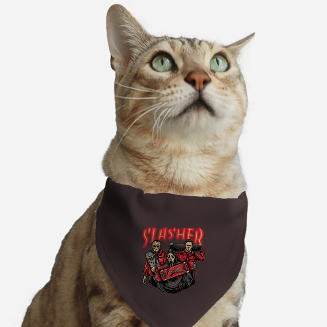 Slasher Club-cat adjustable pet collar-glitchygorilla