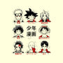 Shonen-none removable cover w insert throw pillow-ducfrench