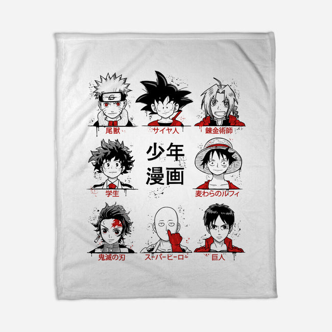 Shonen-none fleece blanket-ducfrench