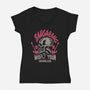 Bangarang World Tour-womens v-neck tee-jrberger