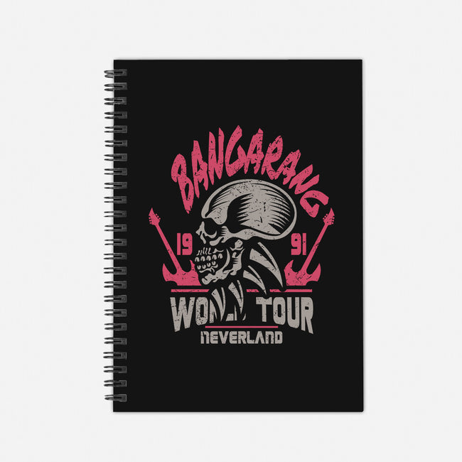 Bangarang World Tour-none dot grid notebook-jrberger