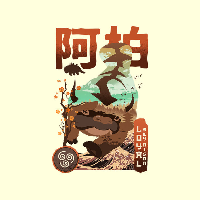 Loyal Bison-none removable cover w insert throw pillow-hirolabs