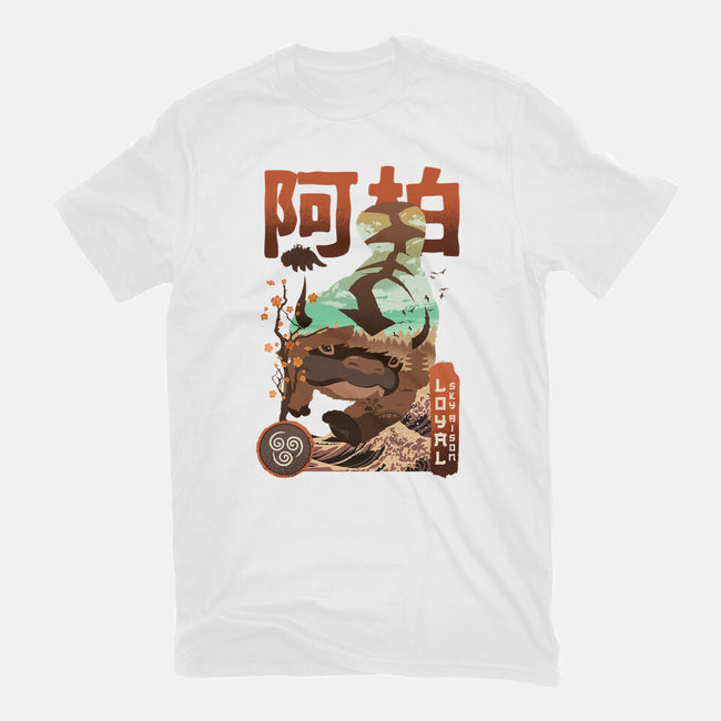 Loyal Bison-mens heavyweight tee-hirolabs