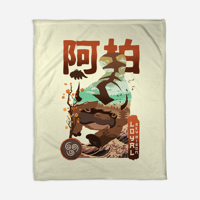 Loyal Bison-none fleece blanket-hirolabs