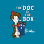 The Doc In The Box-womens fitted tee-Nemons