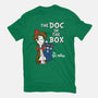 The Doc In The Box-womens basic tee-Nemons