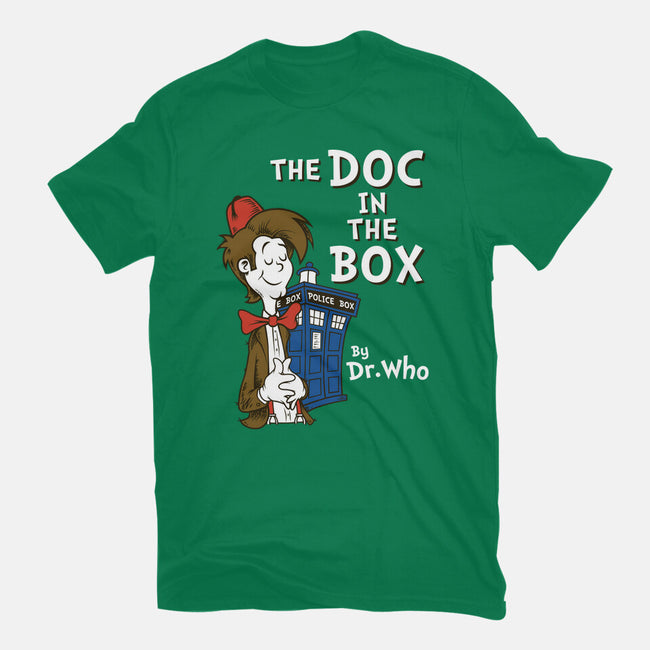 The Doc In The Box-womens fitted tee-Nemons