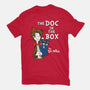 The Doc In The Box-womens basic tee-Nemons