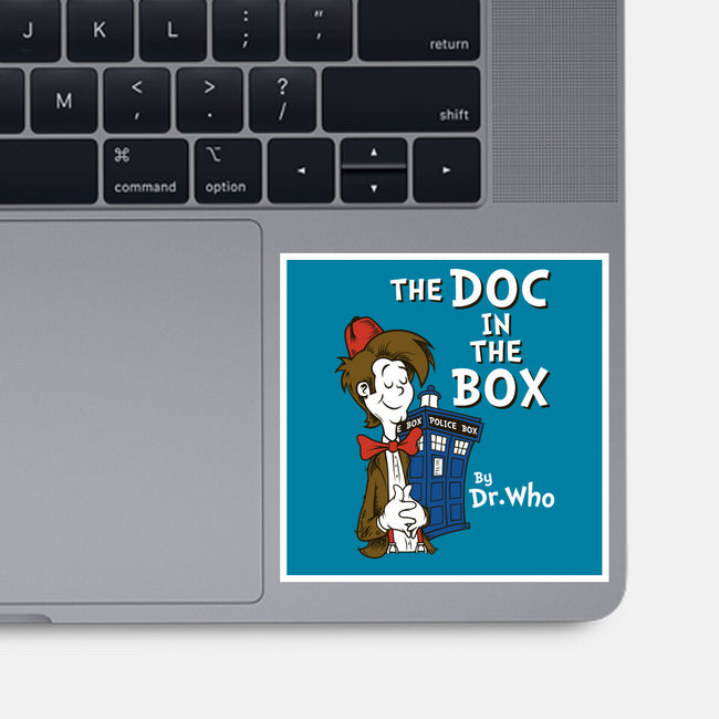 The Doc In The Box-none glossy sticker-Nemons