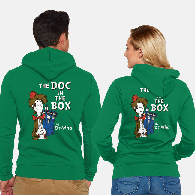 The Doc In The Box-unisex zip-up sweatshirt-Nemons