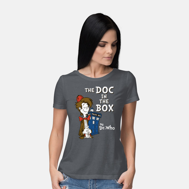 The Doc In The Box-womens basic tee-Nemons
