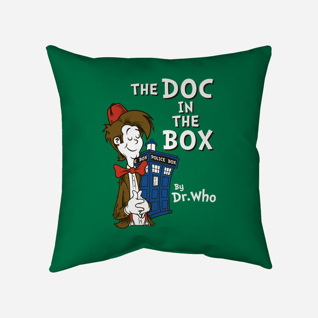 The Doc In The Box-none removable cover w insert throw pillow-Nemons